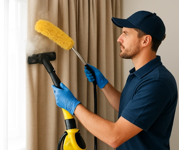 Trusted blind cleaning technician Matty Curtain Cleaning menai-central-nsw QLD