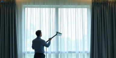 Commercial curtain stain removal service menai-central-nsw hotels offices restaurants